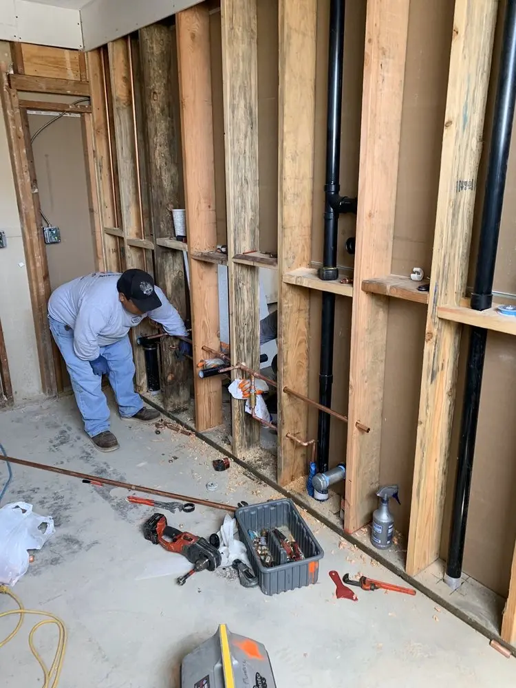 Commercial rough-in plumbing for Gas Line Repair in Barnesville